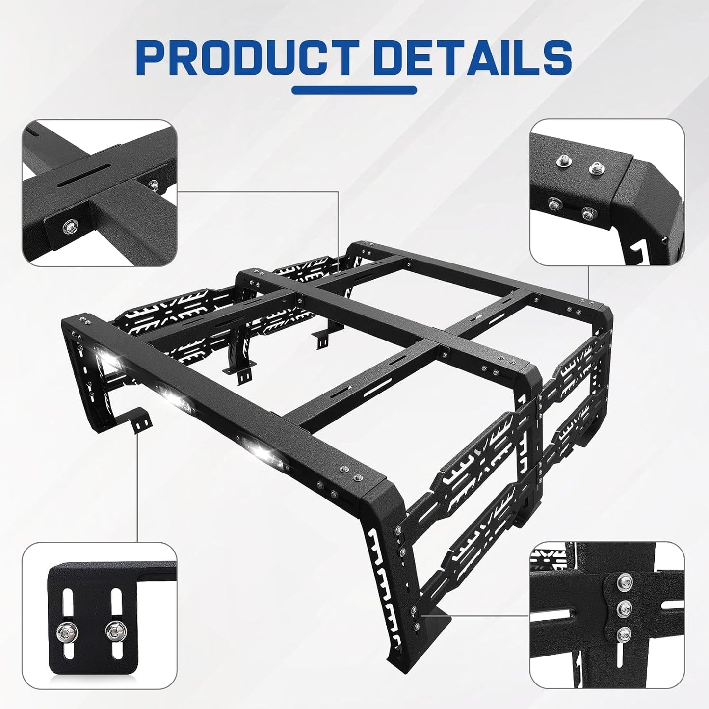No Drilling, Cutting, Or Modifications Required.