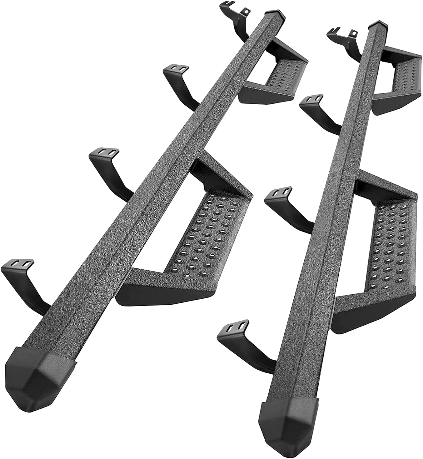 PSA9　Tundra＆Bayouセット Amazon.com: OEDRO Running Boards with Two Stairs Design All