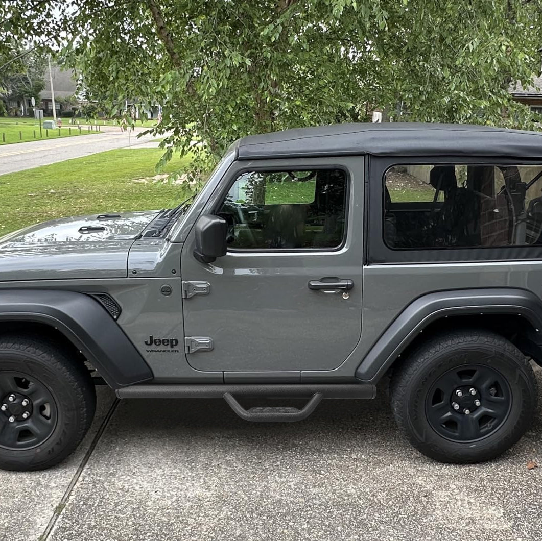 Running Boards Compatible with 2007-2018 Wrangler Jk 2 Door