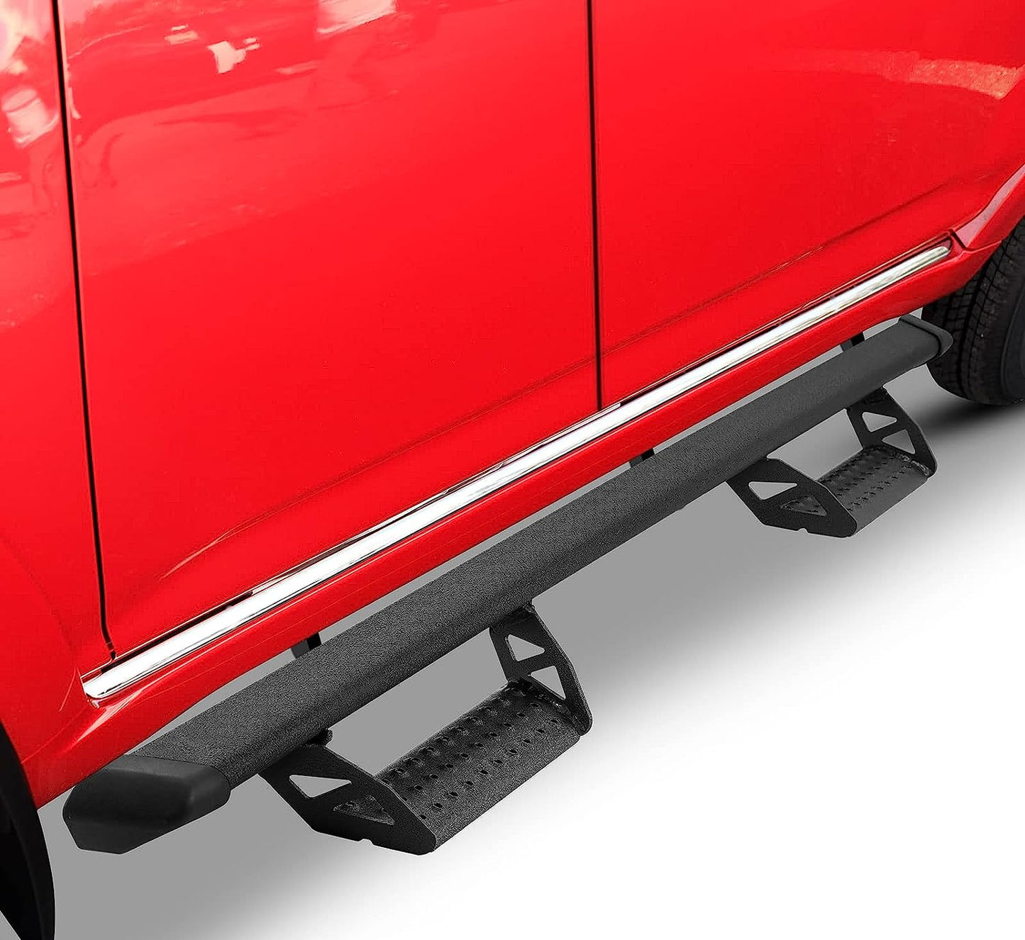 SMANOW Running Boards Compatible with 2007-2021 Toyota Tundra CrewMax Cab, 3 Inches Drop Down Side Steps, Heavy-duty Carbon Steel.