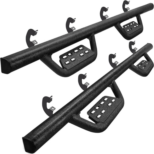 SMANOW Running Boards Compatible with 1999-2016 Ford F250 F350 Superduty Crew Cab, 4.5 Inches Drop Down Ford F250 Running Boards Side Steps.