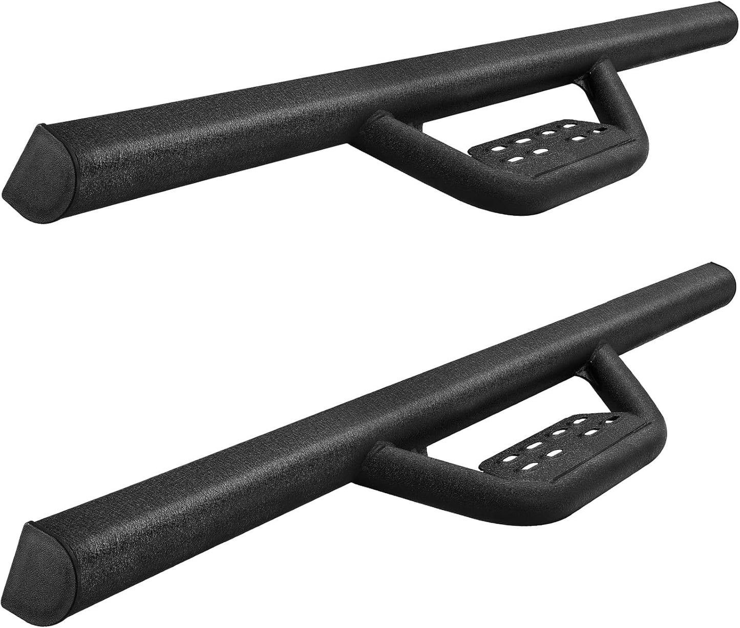SMANOW Running Boards Compatible with 2007-2018 Jeep Wrangler JK 2 Door, 4.5 Inches Carbon Steel Drop Down Side Steps, Wrangler Step Bars Nerf Bars.