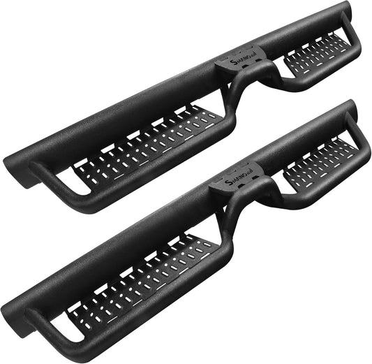 SMANOW Running Boards Compatible with 2010-2024 Toyota 4Runner(Without Side Skirts), (Excl. 10-13 Sr5 & 10-24 Limited & 20-22 Nightshade Edition & 22-24 TRD Sport), Black 4Runner Side Steps and 4Runner Step Bars Side Steps.