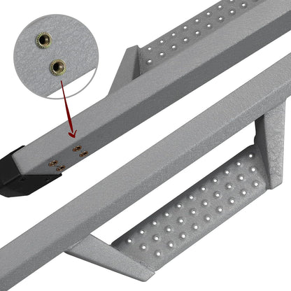Easy to install and no drilling or modification is required. Simple hardware with detailed instructions.