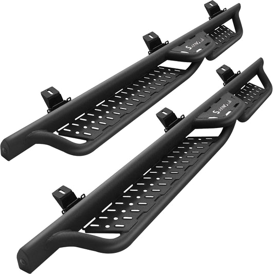 SMANOW Running Boards Compatible with 2018-2025 Jeep Wrangler JL 4 Door. Wrangler JL Running Boards Step Bars and Black Side Steps Step Bars.