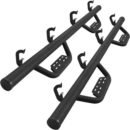 SMANOW Side Steps Step Bars Compatible with 2007-2018 Chevy Silverado & GMC Sierra 1500 2500HD 3500HD (Include 2019 1500 LD) / 2019 2500HD 3500HD.Running Boards Compatible with Silverado Crew Cab.