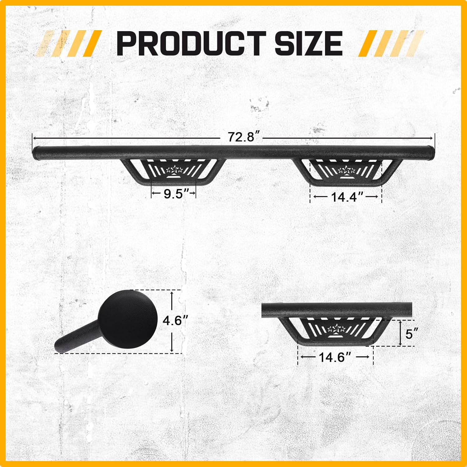 No drilling or modifications are required. No pneumatic tools are needed for the installation process.
