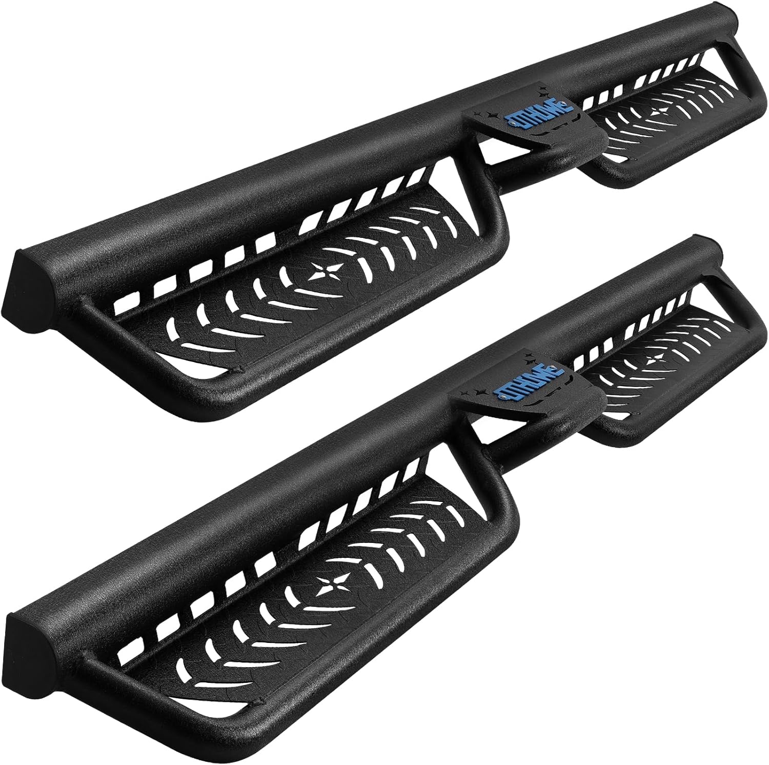 Two-Stair Running Boards for 2009-2018 Dodge Ram 1500 Quad Cab