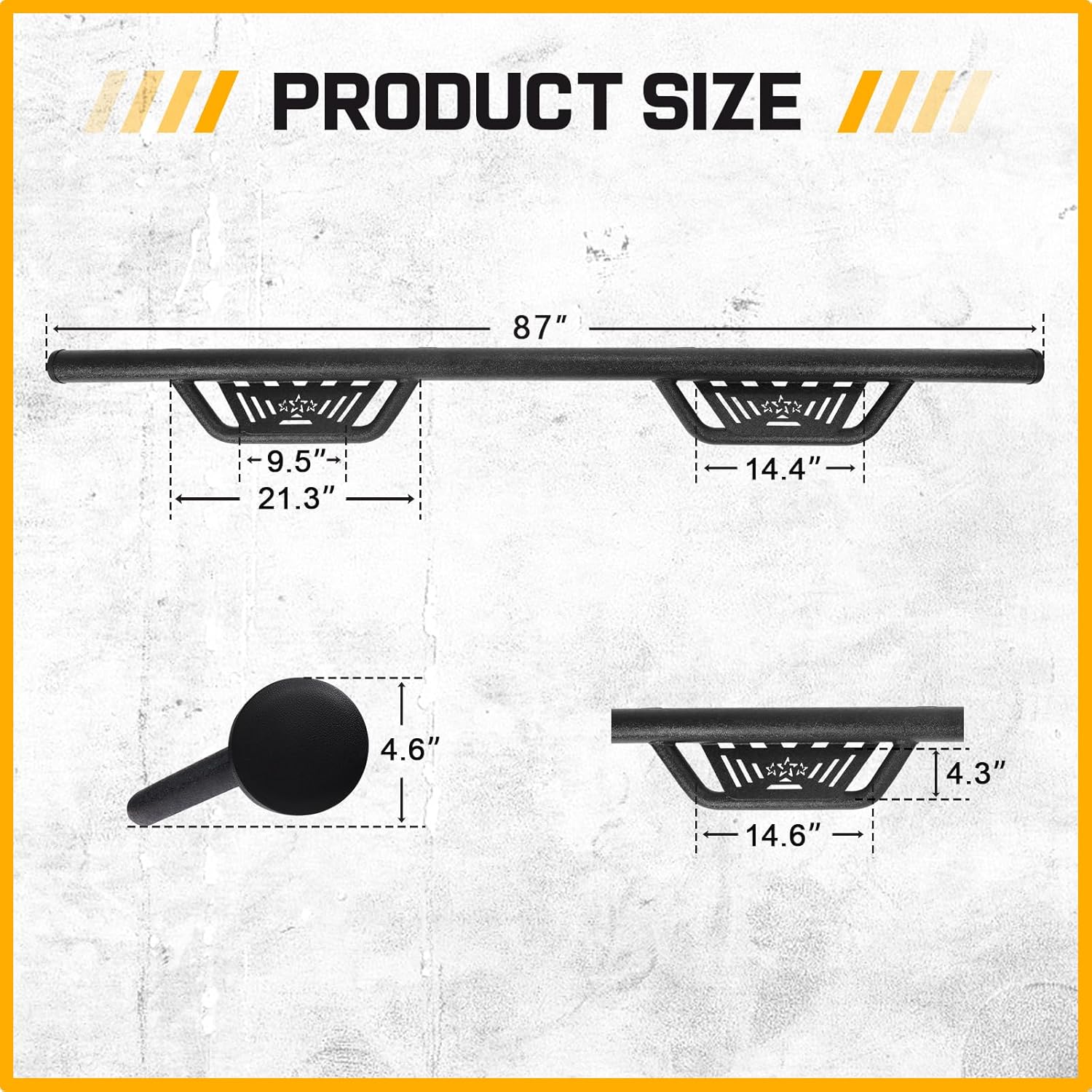 No drilling or modifications are required. No pneumatic tools are needed for the installation process.